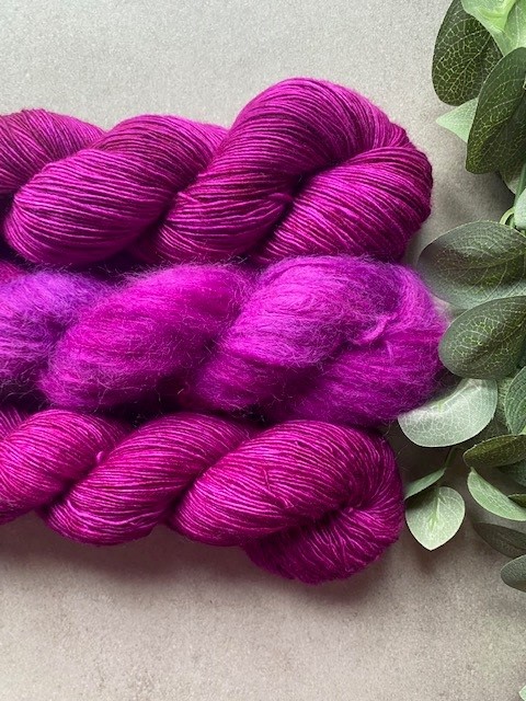 Sucker Punch - Lace Weight - Hand Dyed Yarn