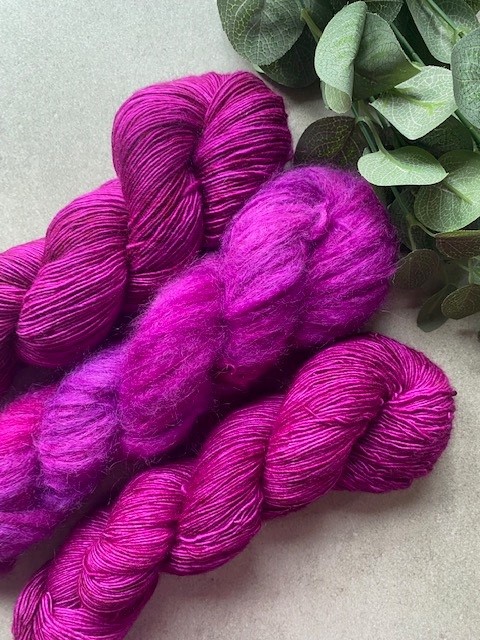 Sucker Punch - Lace Weight - Hand Dyed Yarn