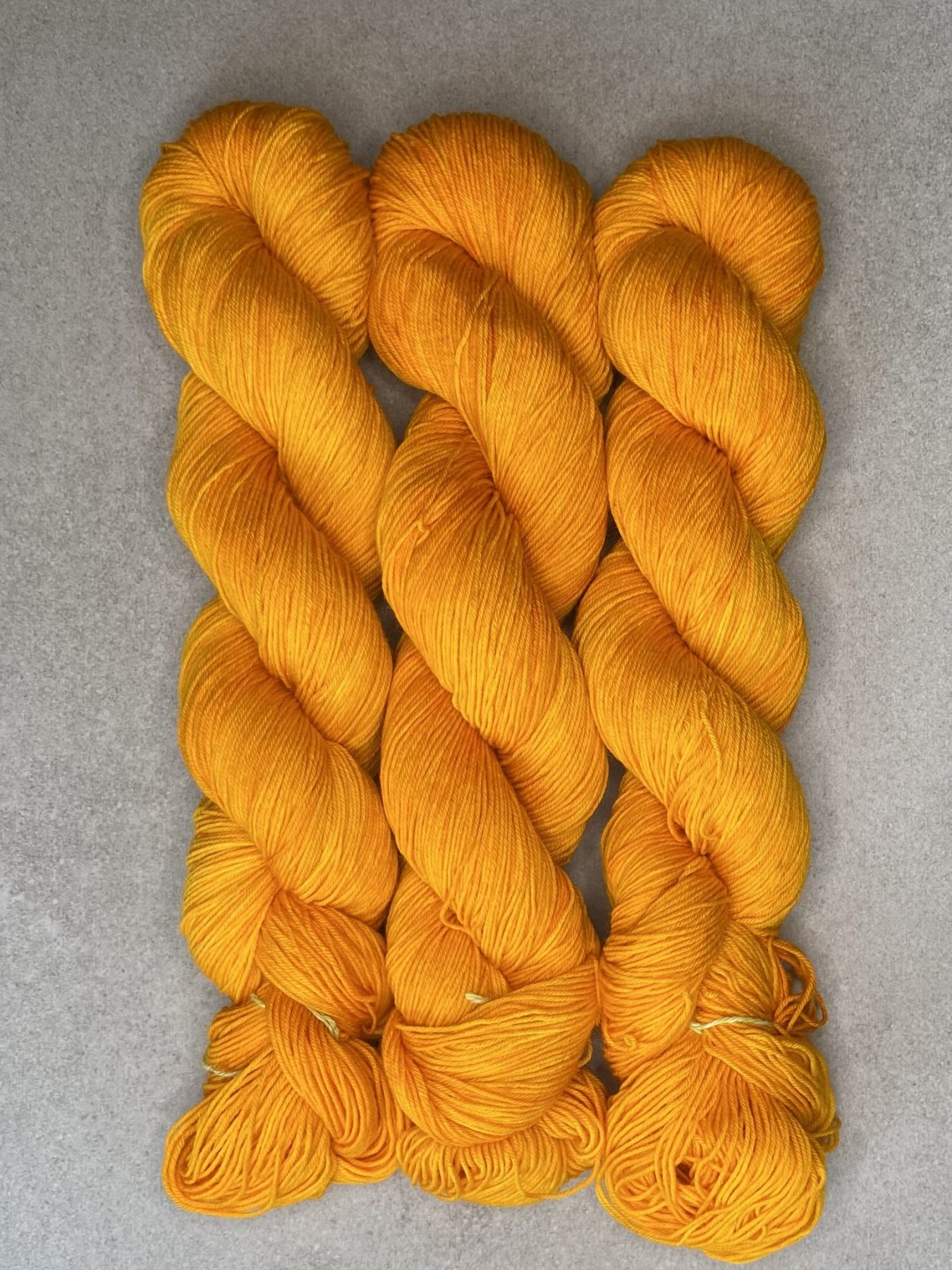 Tangerine Twist - 4 ply - Hand Dyed Yarn